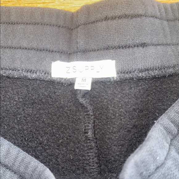 Z Supply Midnight Black Athletic Shorts - Picture 3 of 5